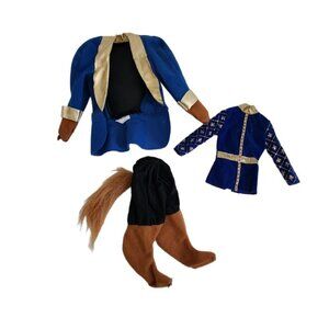 Barbie Mattel Disney Beauty & The Beast BEAST Halloween Costume Doll Clothes